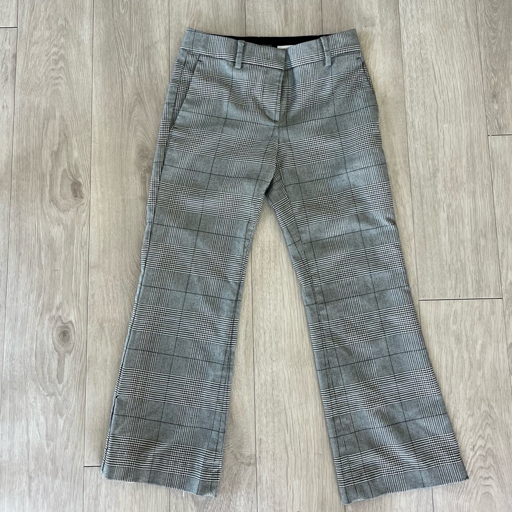 Ann Taylor Devin Fit Plaid Pants